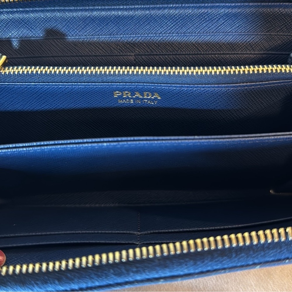PRADA Saffiano Metal wallet - Picture 4 of 5